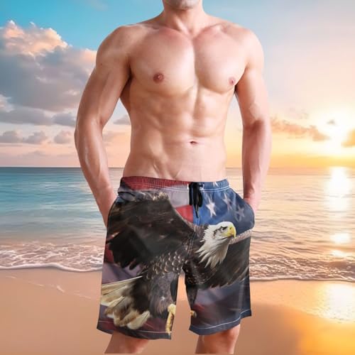 Men's Leopard Purple Print Pattern Swim Trunks Novelty Beach Shorts Quick Dry Swimming Board Trunk2