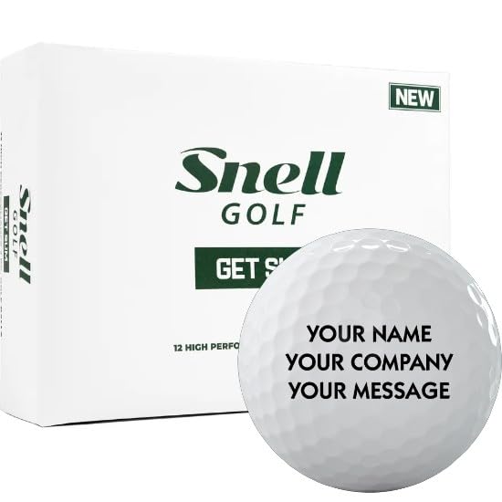 Snell Golf Get Sum Personalized Golf Balls