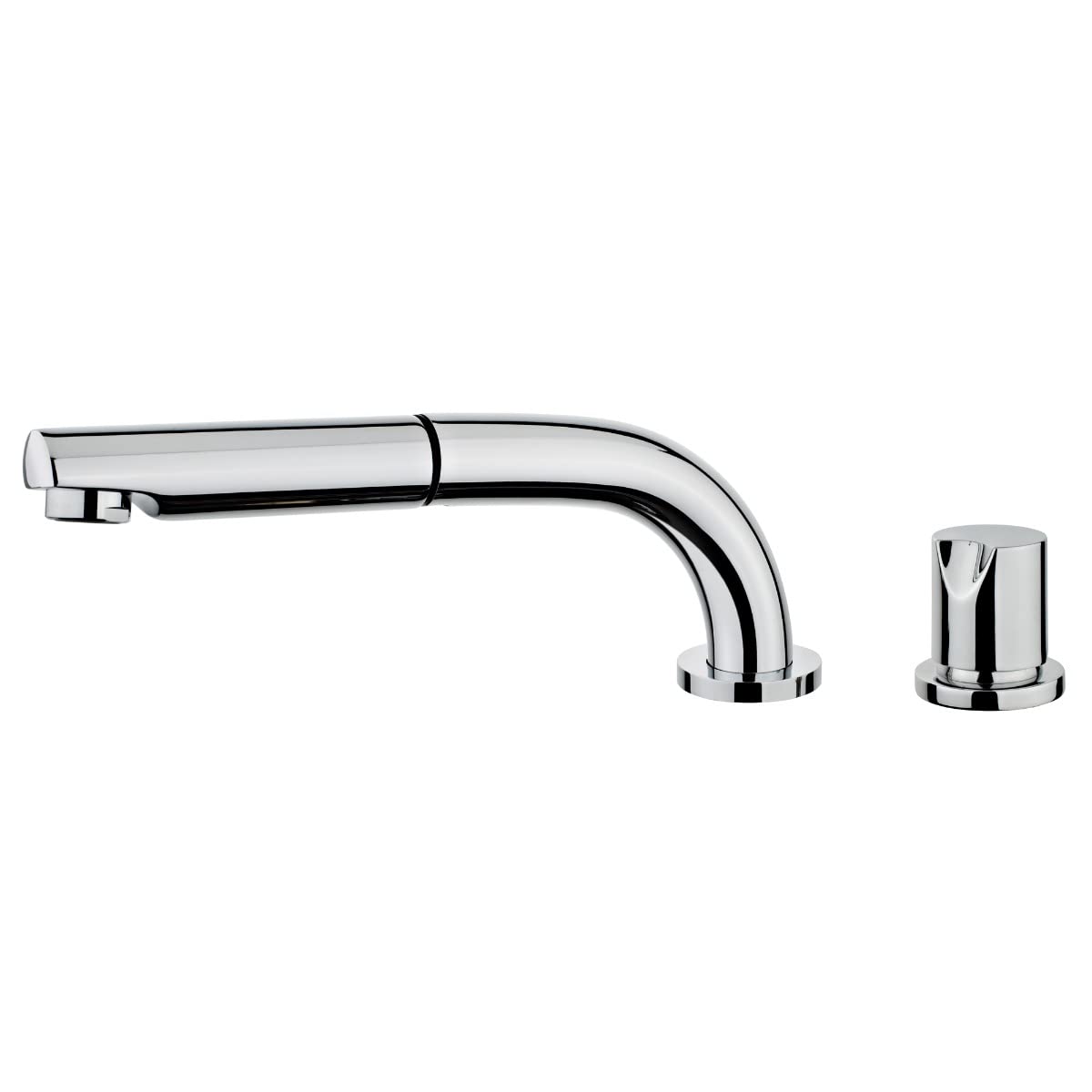 Essebagno Magic mitigeur évier chromé escamotable extractible 2 trous 'spécial fenêtre'