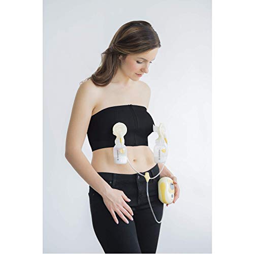 Medela Easy Expression Bustier Bustier om hands-free af te kolven, Maat S Zwart