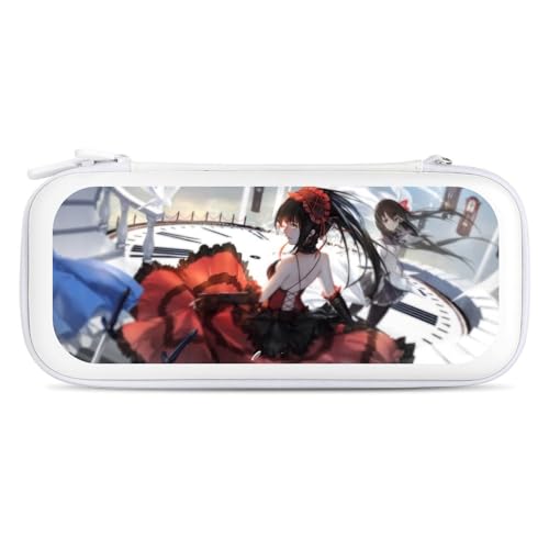 Nintendo SwitchΉ UUki n[hP[X 苶O Ŕقނ f[gEAECu Switch / SwitchL@elfΉ Ռz hh Sʕی ^ e LOP[X Q[J[h 15[ White-st