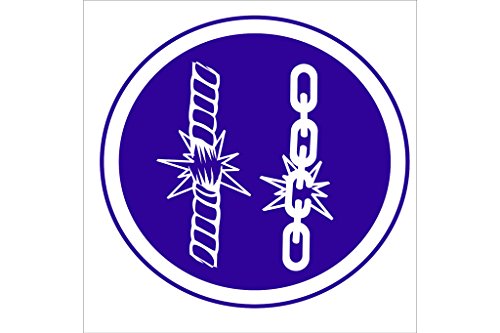 Cofan O34Ad105105 Señal Adhesivo, 105 X 105 Mm