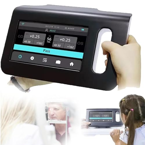 Detector oftalmológico de visión con pantalla táctil LCD de 7 pulgadas, distancia de medición de 98 cm, almacenamiento de datos, para detección de glaucoma juvenil y síndrome ocular