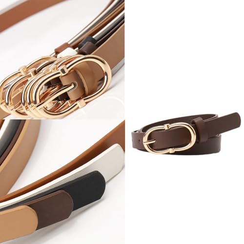 Women's Waist Belt Fashion PU Leather Belt Decorative Waistband Trendy Waist Accessory For Jeans Trousers Dresses2