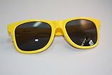 BACARDI BRILLE Bacardi Razz Sonnenbrille GELB NERDBRILLE UV400