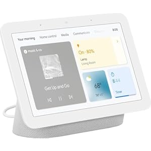 Google Nest Hub 7” Smart Display with Google Assistant (2nd Gen) – Chalk