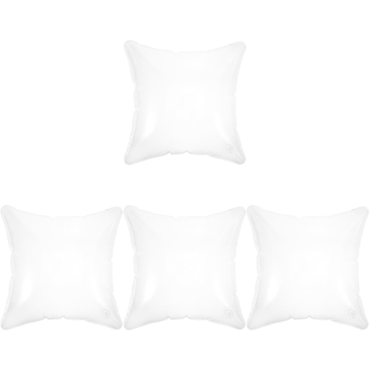 ABOOFAN Lot De 4 Oreillers Gonflables pour Le Camping Coussins Portables Coussins Souples Et Robustes avec Noyau Rempli Dair