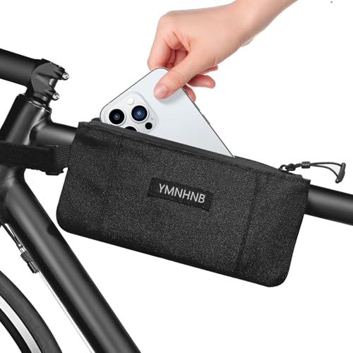YMNHNB Bike Frame Bag &ndash; Water-Resistant Top Tube Bike Bag, Minimalist Bicycle Storage Pouch for...