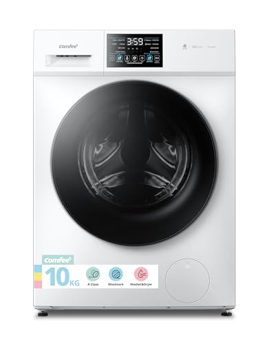 COMFEE 10kg/7kg Washer Dryer Machine 2 in 1 Energy Class A BLDC Motor