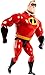 Pixar Mr. Incredible Figure True to Movie Scale Character Action Doll Highly Posable with Authentic Costumes for Storytelling, Collecting, The Incredibles Toys Kids Gift Ages 3 and Up