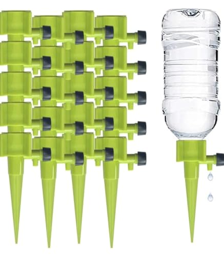 Drip Irrigation kit for Home Garden | Self-Watering Spikes for Pl...