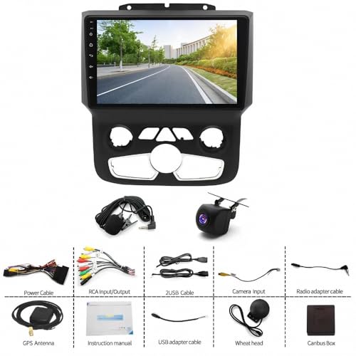 Radio coche 2 DIN con Carplay inalámbrico Android Auto para Ford Transit Connect 7