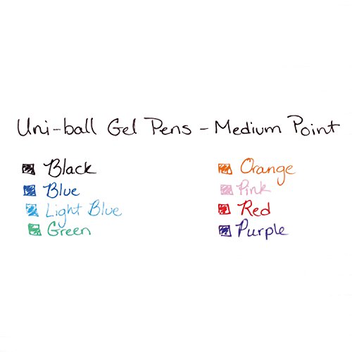 Uni-Ball Signo RT Bolígrafos Gel Punta Media 12 Unidades miniatura 4