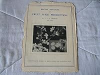 Recent advances in fruit juice production (Technical communications series no.21) B0000CHNJQ Book Cover