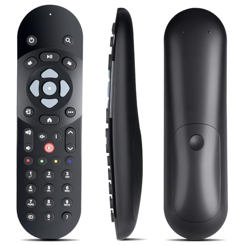 Infrarot Fernbedienung Kompatibel mit Sky Q Box, Mini, Silber– Ersatzfernbedienung für Sky Q Receiver, Handlich