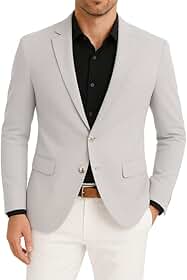 Blazer Masculino Linho Slim Alfaiataria Moderna 2 Botões Premium