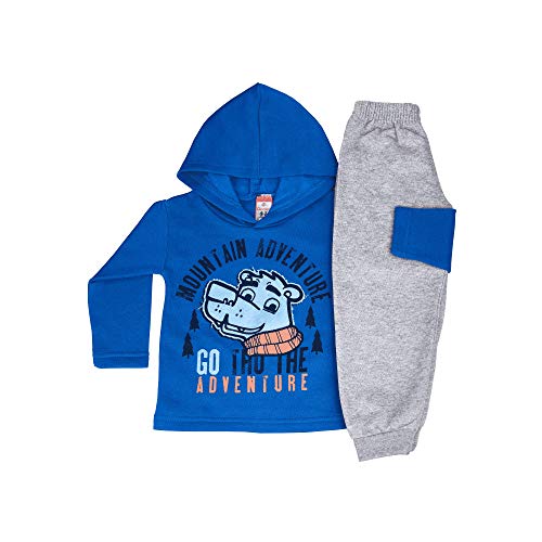 Kit 5 Conjuntos Moletom Com Capuz Bebê Revenda Atacado 1/2/3 (3)