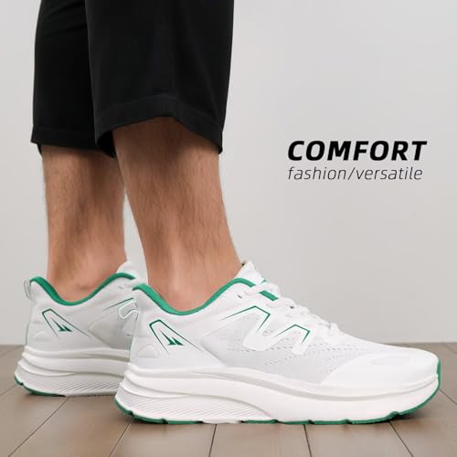Image of Mens Wide Walking Shoes Wide Toe Box Running Casual Sneakers Tennis Comfortable Trail Athletic Sport Gym Soft Sole