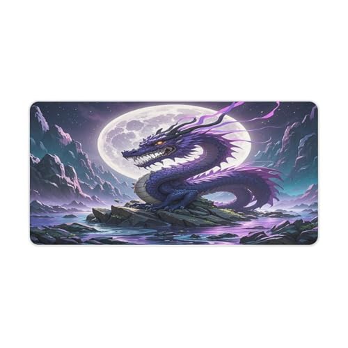 Purple Dragon Purple Moon Desk Pad Large 30x60 cm miniatura 1