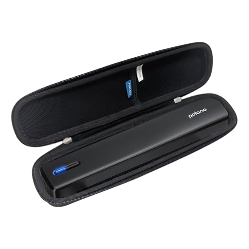 Anleo Hard Travel Case for POLONO Portable Printer Wireless for Travel, D810 Bluetooth Thermal Printer (Black)