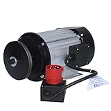 Abstand Wellenmitte zu Bodenca.: 100 mm, Befestigung Lochabstand LxB: 140 x 160 mm / Ø 11 mm, Gesamtmaße Motor L x B x H: ca. 380 x 190 x 190 mm, Gewicht: ca.25 kg