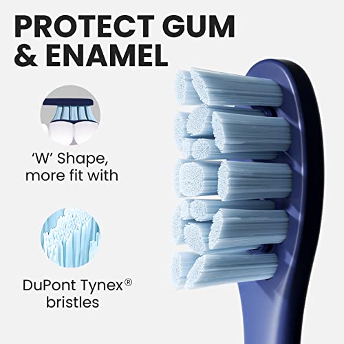 Oclean X Pro Electric Toothbrush 84,000 Movements/Min Deep Cleaning With Lcd Touch Screen, 2H Fast Charge Lasts 30 Days, 3 Modes 32 Intensities, Sonic Toothbrush Smart Timer- Blue #TOP3