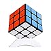 Produktbild OJIN Herr M 3x3 Gem Baoshi Magnetische Geschwindigkeit Cube Brain Teaser Twist Puzzle mit Einem Würfel Stativ (Schwarz)