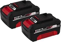 Original Einhell Akku PXC-Twinpack 4,0 Ah Power X-Change (Li-Ion, 18 V, 2X 4,0 Ah-Akkus, universell für alle PXC-Geräte, proaktives Batteriemanagement, angepasste Ladezyklen, inkl. Wandhalterung) – Ansicht 3