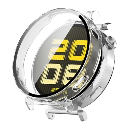 Image of For Huawei Watch GT 5 1.6 inches (41 mm) Protective Case, Lightweight, PC + Tempered Glass Cover, 9H Hardness, Easy Installation, All-in-One Protection, Scratch Resistant, Shock Resistant, HD