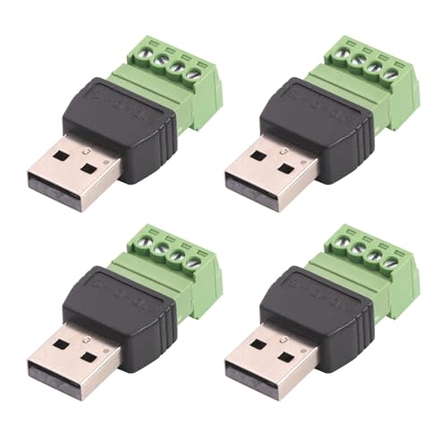 Connecteur de bornier à vis USB 2.0 pour vos installations domotiques maison