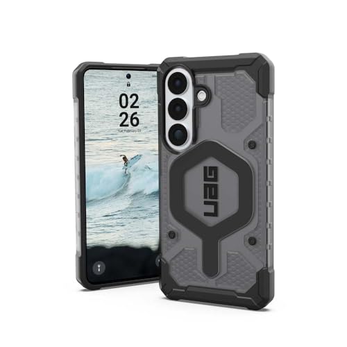 URBAN ARMOR GEAR Galaxy S26 Pathfinder Clear w/Magnet �ČRMIL�K�i �ϏՌ� �X�}�z�P�[�X Ash/Black �A�b�V��/�u���b�N ���{���K�㗝�X�i UAG-GLXS26-A/B