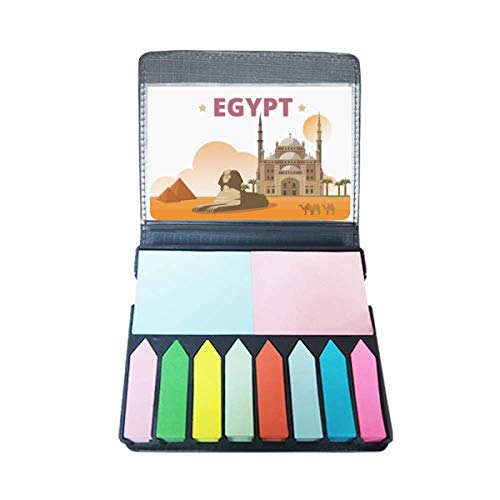 Note autocollante Egypte repère de page repositionnable coloré