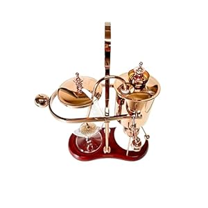   Nispira-Belgium-Royal-Family-Balance-Syphon-Unique-Gravity-Vintage-Coffee-Maker-Vacuum-Brewing-System-Copper-500-ml