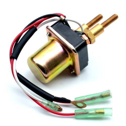 Starter Relay Solenoid Compatible para Kawasaki 650SX 1987-1991, X2 1991, WSM 004-130 Reemplazo Motor de Arranque #27010-3705 miniatura 3