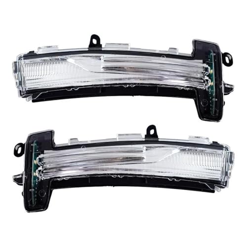 Clignotant de rétroviseur transparent haute clarté pour Volvo XC60 paire gauche droite