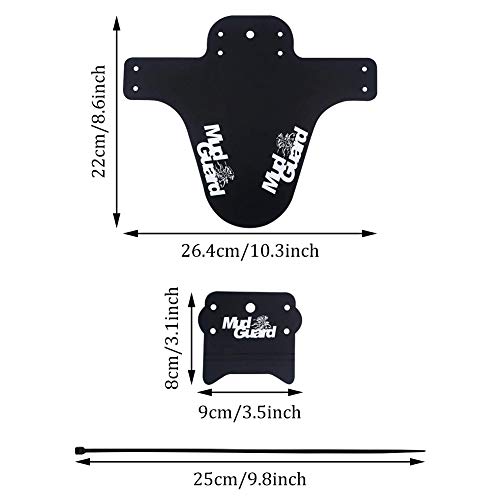 XYDZ Set Parafanghi per Mountain Bike con 2