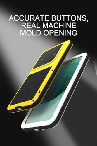 Coque Huawei Mate 60 Pro robuste en aluminium argent avec verre trempé - 7