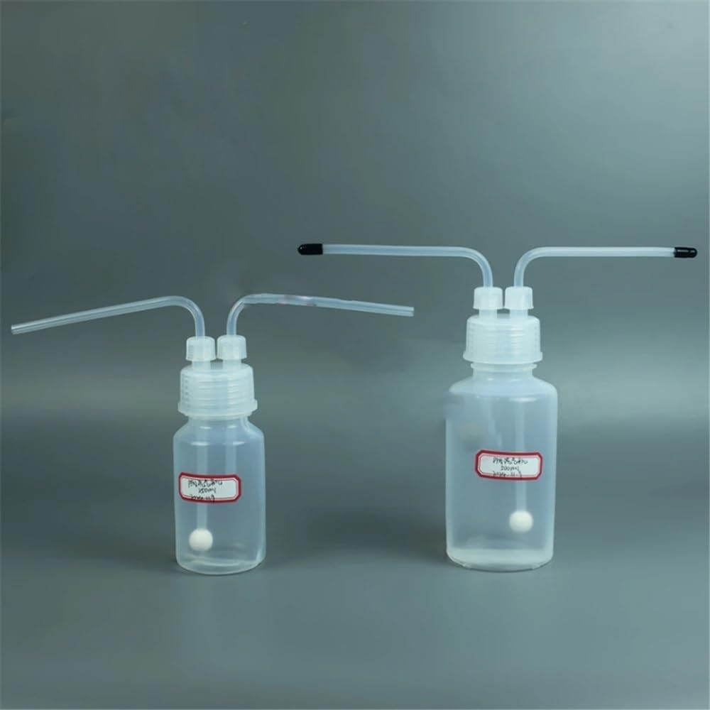 Laborausstattung und -bedarf 250 ml GL45-Gewindeflasche mit PTFE-Fritte-Rohrverbindern for 1/4-Rohr