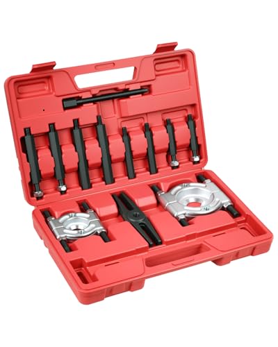 DAYUAN 12 TLG Lagerabzieher Set Polradabzieher Trennmesser Satz Lager Abzieher inkl. Koffer DAYUAN 12 TLG Lagerabzieher Set Polradabzieher Trennmesser Satz Lager Abzieher inkl. Koffer