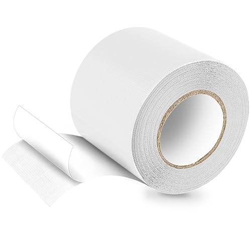PVC Planenband, Reparaturklebeband für Gewebeplanen, Planenflicken, 5M*8CM, für LKW abdeckplane, Markise, Zelt, Weiß PVC Planenband, Reparaturklebeband für Gewebeplanen, Planenflicken, 5M*8CM, für LKW abdeckplane, Markise, Zelt, Weiß