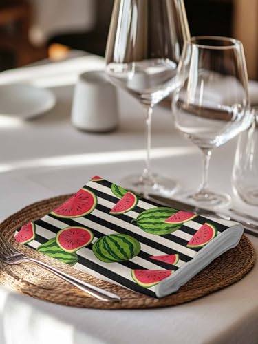 Servilletas de tela Watermelon set x4 50.5x50.5 cm miniatura 5