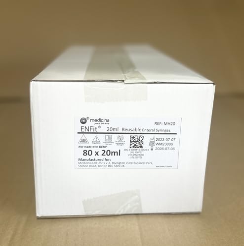 ENFit Reusable Sterile Syringe w/O-ring-20ml