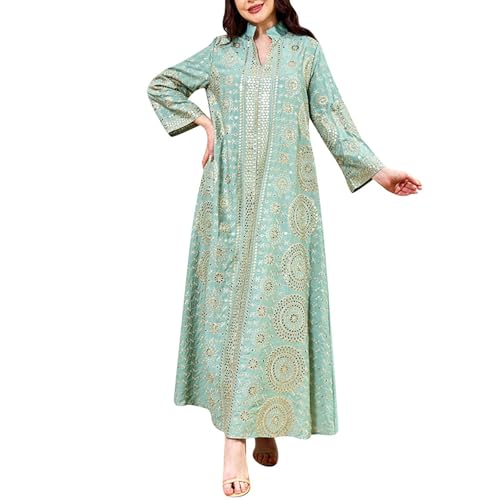 Robe musulmane confortable à fermeture pression discrète pour faciliter votre quotidien