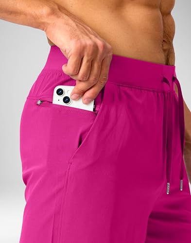 Image of Soothfeel Men's Running Shorts with Zipper Pockets 9 inch / 7 inch / 5 inch Quick Dry Eight Basketball Gym Workout Athletic Shorts