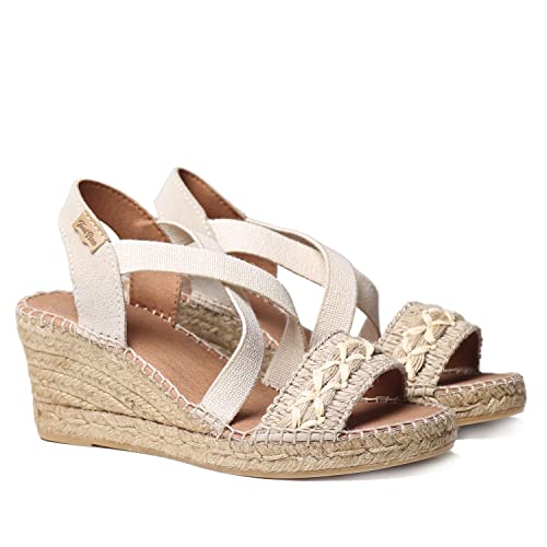 Toni Pons Women's Susa-bn Espadrille Wedge Sandal