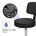 Nova Microdermabrasion Rolling Stool with Wheels Swivel Salon Stool Adjustable Drafting Tattoo Office Chair for Massage Bar Kitchen Spa Shop with Thick Cushion