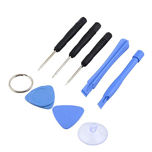 SPEEX 9in1 Repair Opening Pry Tools Screwdriver Kit Set for iPhone 8 / 7p / 7 /SE / 6s / 6s Plus / 6/6 Plus / 5S / 5 / 4S / 4 / 3G / iPod Touch