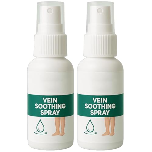 Balanlogy Vein Spray Spray, Varicoso Venas Spray de solución, venas varicosas para piernas ,2PCS