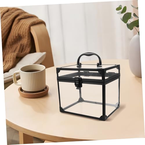Boîte de rangement acrylique pour vinyles, CD et DVD - 6