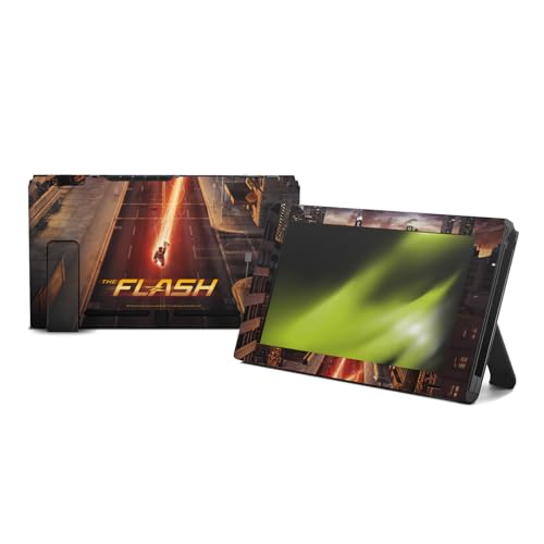 The Flash autocollant Nintendo Switch skin vinyle protecteur Barry poster - 2